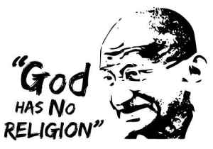 God Has No Religion T-Shirts